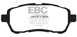 DPX2003 Klocki hamulcowe ULTIMAX2 EBC Brakes Mazda 2 Suzuki Baleno Swift Swift SZ2 Swift SZ3 Swift SZ4 Swift Z32