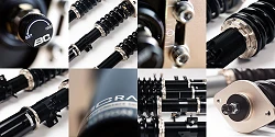 Zawieszenie gwintowane BC Racing T-01-ER Mini Cooper RE16/RE32/R53 2002-2006 (W/Spacer Might be Needed BR/ER)
