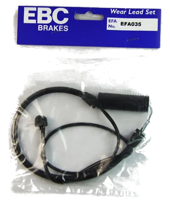 EFA035 Czujnik zużycia klocków hamulcowych EBC Brakes BMW 3 Series E36 316 3 Series E36 318 3 Series E36 320 3 Series E36 323 3 Series E36 325 3 Series E36 328 3 Series E46 318 Z3 BMW Z3 318