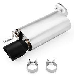 Układ wydechowy Street Axle-back Mishimoto Ford Mustang GT 2015-2017 Czarne końcówki