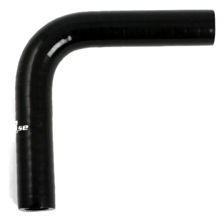 Wąż silikonowy czarny 90 stopni 0,3125" (8mm)