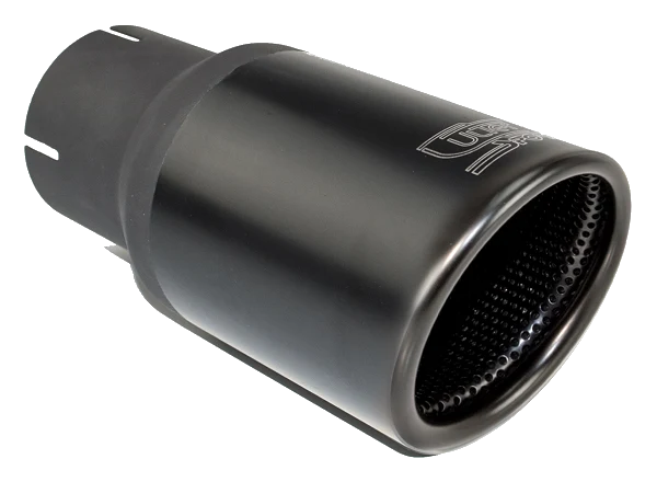 Uniwersalna końcówka tłumika okrągła 90mm długość 120mm średnica montażowa 60mm - NBL1-90RS/60