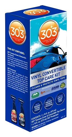 303 Convertible Top Cleaning & Care Kit VINYL zestaw do czyszczenia i pielęgnacji dachów winylowych cabrio