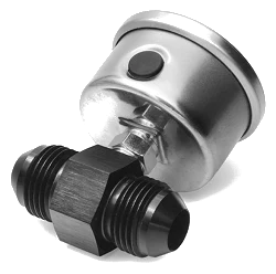 Nuke Performance adapter manometru AN10 męski na AN10 męski 1/8 NPT