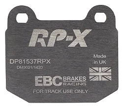DP81537RPX Sportowe klocki hamulcowe RP-X Racing EBC Brakes Maserati Ghibli AM336 Quattroporte AM337 MG ZT Nissan Skyline R33 Stagea C34 350Z Rover 75 Subaru BRZ Impreza Impreza RB320 WRX ST