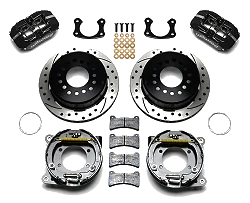 Wilwood 140-11403 Zestaw Hamulców Tylnych Forged Dynapro Low-Profile Wiercony Czarny