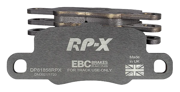 DP81858RPX Sportowe klocki hamulcowe RP-X Racing EBC Brakes Porsche 911 991 Panamera 970 Porsche 911 991 911 991 Carrera S 911 991 Carrera 4S 911 991 Carrera 4S Targa 911 991 Carrera GTS 911