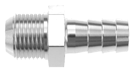 Nypel adapter aluminiowy 5/8" na króciec 16mm push-on - KR-OCT-5/8-16