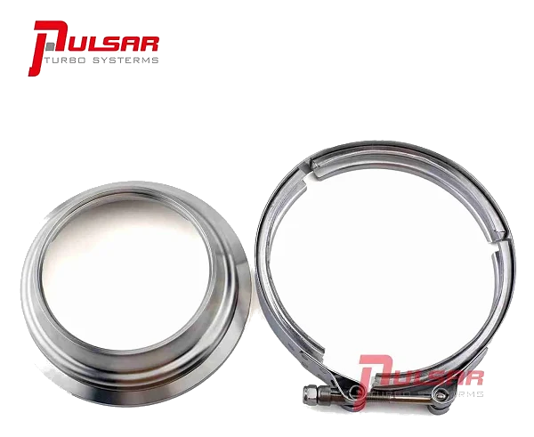 Pulsar PSR Flange Clamp Kit Stainless Steel 400 T6 Turbo 5" to 4"