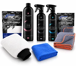 FMIC.Pro x FRESSO Complete Clean & Care Kit - zestaw do kompleksowego mycia i pielęgnacji auta Mycie wstępne wnętrze i ochrona lakieru
