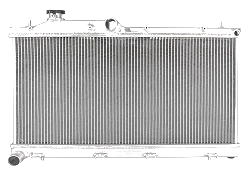Chłodnica wody FMIC.Pro SUBARU IMPREZA GJ VL9 WRX STi VA 14- X-Core