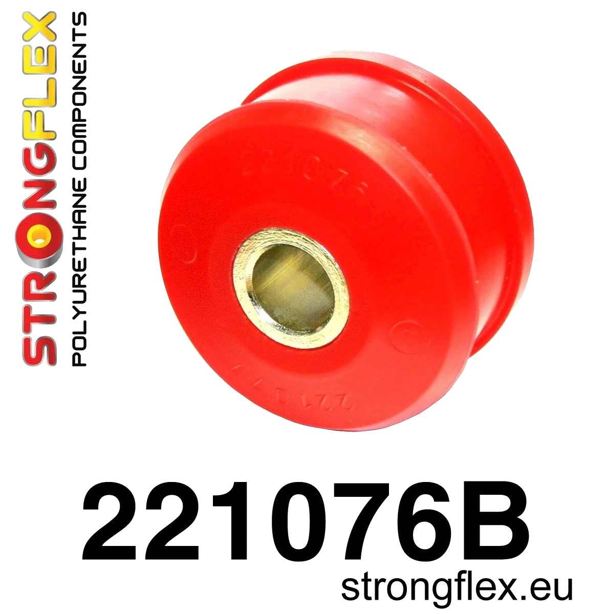 221076B: Tuleja wahacza przedniego tylna 17mm Volkswagen VW Caddy 2