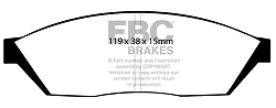 DP374 Klocki hamulcowe ULTIMAX2 EBC Brakes BEDFord Rascal Van Honda Civic 2nd Gen SL Civic 2nd Gen SS Suzuki Alto SB308 Alto SS80 Suzuki COMMERCIAL Super Carry SK410-DA21 Triumph Acclaim VAU