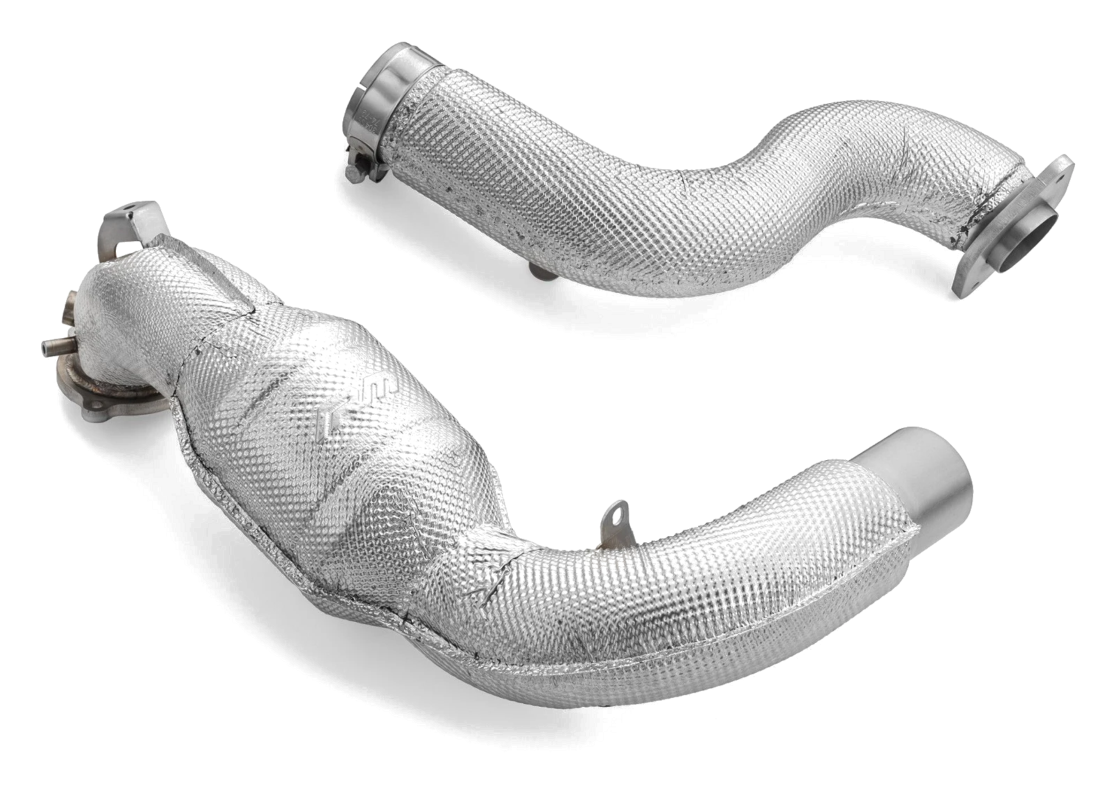 Downpipe RM Motors do Mercedes Amg A35 GPF W177 z Tłumikiem i Osłoną Termiczną