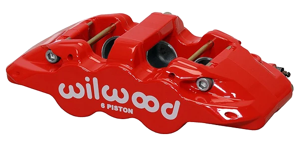 Zacisk hamulcowy 6 tłoczkowy Wilwood 120-13294 Aero6 lewy czerwony