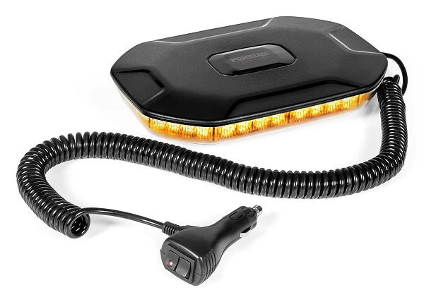 Lampa Ostrzegawcza Kogut LED Purelux Flash Panel 250 Slim Smukły 12V 24V 32W 25 cm