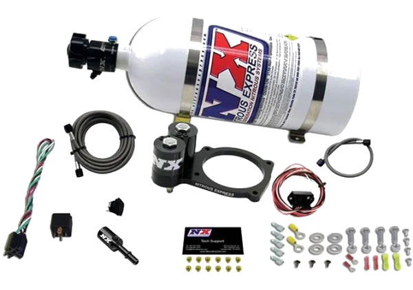 Nitrous Plate System with 10Lb Bottle for Dodge Hellcat / Demon Nitrous Express NX 20943-10
