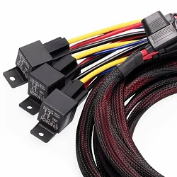 Nuke Performance Wiring Kit for Triple Fuel Pumps 30-Amp Battery Connection