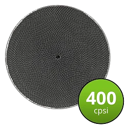 Wkład katalizatora benzyna AWG Długość wkładu 100 mm Euro 3 Przepustowość cpsi 400 Średnica wkładu 115 mm - S-E3/115/100