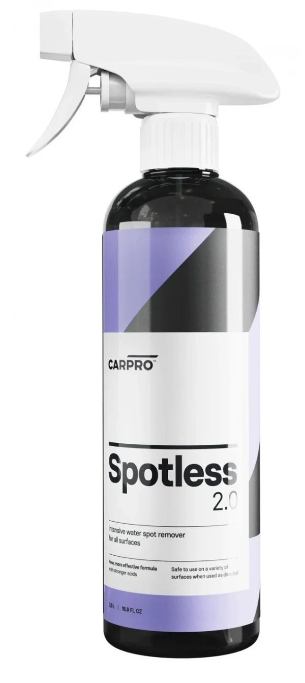 CAR PRO Spotless 2.0 do usuwania śladów po twardej wodzie water spot 500ml 0,5l - CP-SPT2.0500