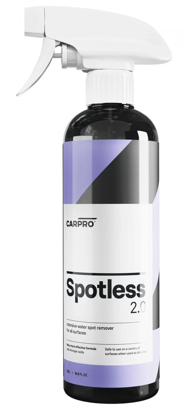 CAR PRO Spotless 2.0 do usuwania śladów po twardej wodzie water spot 500ml 0,5l - CP-SPT2.0500