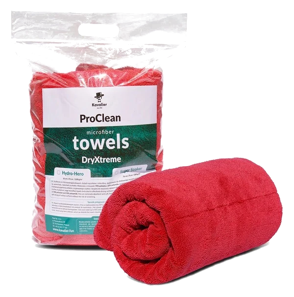KAVALIER ProClean Microfiber Towel - DryXtreme Super Soaker