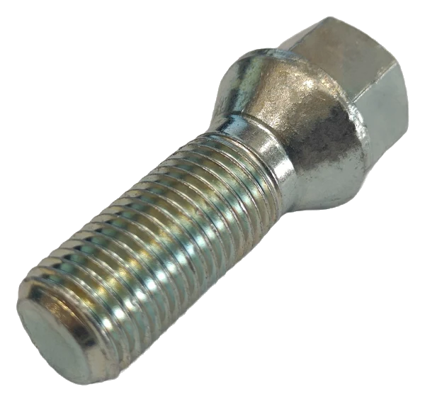 Śruby do kół i felg M12x1.50 45mm Stożek ocynkowane  - M12-1.50-45-S