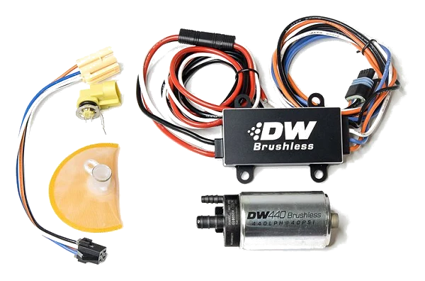 Pompa paliwa DeatschWerks 440 lph z kontrolerem 1999-2004 Ford Mustang