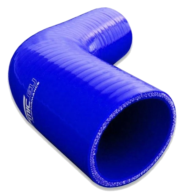 Silikonowe kolanko redukcyjne 67' 57/63mm Niebieski - 006757/63-N
