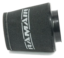 Uniwersalny stożkowy filtr powietrza Ramair CC-111 śr. 80mm asymetryczny wlot