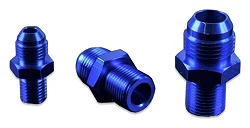 AN4 M18x1.5 Nypel adapter męsko męski Niebieski