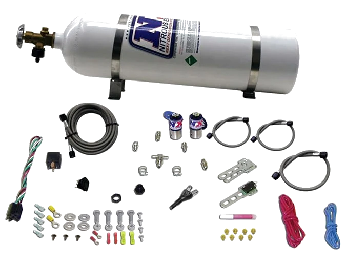 Sub C Nitrous System 25-35-50Hp with 15Lb Bottle Nitrous Express NX 20916-15
