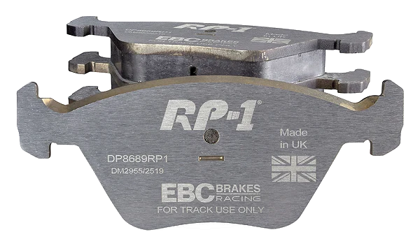 DP8689RP1 Sportowe klocki hamulcowe RP-1 Racing EBC Brakes BMW 5 Series E34 518 5 Series E34 520 5 Series E34 524 5 Series E34 525 5 Series E34 530 5 Series E34 535 5 Series E34 540 7 Series