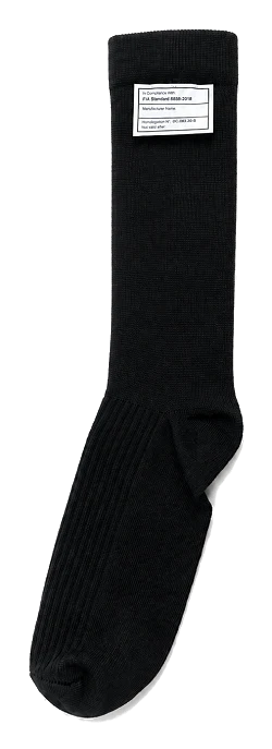 Skarpety rajdowe ognioodporne FMIC.Pro czarne FIA 2036 8856-2018 rozmiar XL 46-47