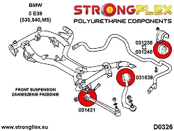 031638A: Tuleja wahacza przedniego 66mm SPORT BMW e38