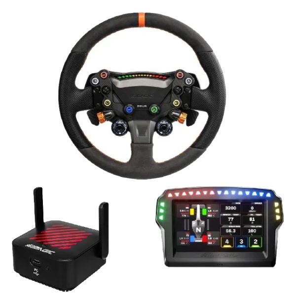 Zestaw Simagic ZEUS Sport 320mm + MagicDash 4 + AirLink Simracing