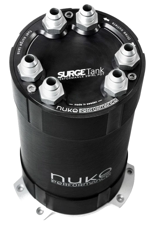 Nuke Performance 2G Fuel Surge Tank 3 litry do zewnętrznych pomp paliwa