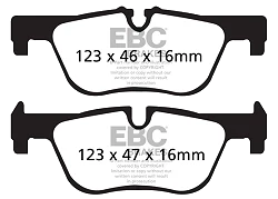 DPX2132 Klocki hamulcowe ULTIMAX2 EBC Brakes BMW 1 Series F20 114 1 Series F20 116 1 Series F20 118 1 Series F20 120 1 Series F20 125 1 Series xDrive F20 118 1 Series xDrive F20 120 1 Series