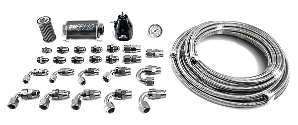 Układ paliwowy DeatschWerks AN10 PTFE 2011-19 Ford Mustang