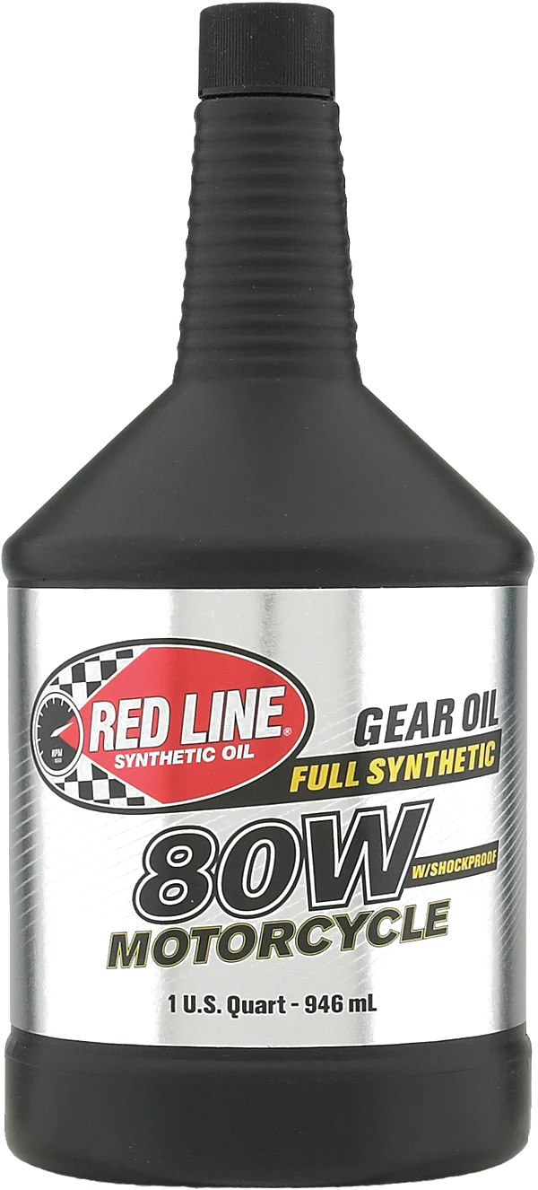 Motocyklowy olej przekładniowy Red Line 80WT ShockProof 0.94l RD-42704