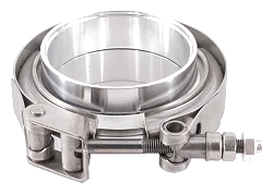 Obejma + flansza V-band Mishimoto Aluminium 2.5" (63.5mm)