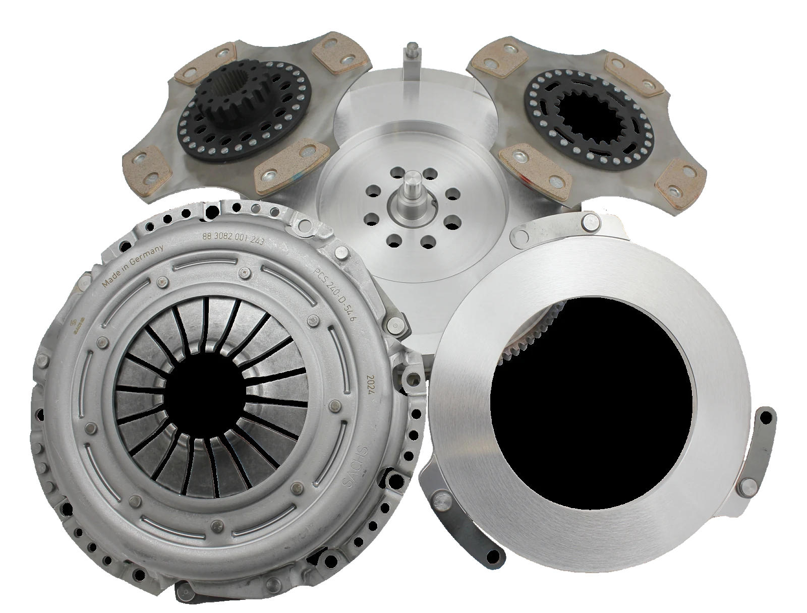 Sprzęgło dwutarczowe do 1400 Nm 8 śrub Stage 4 FTWL BMW N54B30