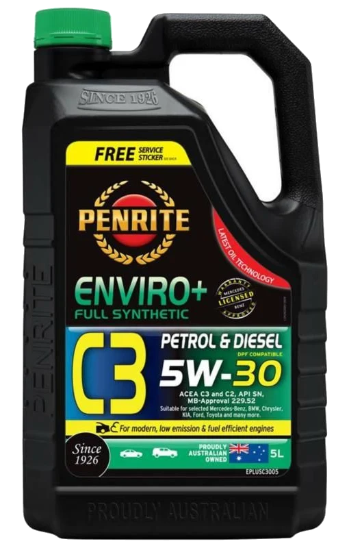 Olej silnikowy Penrite Enviro + C3 5W30 Full Synthetic 5L