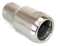 Uniwersalna końcówka tłumika okrągła 80mm długość 110mm średnica montażowa 50mm - N1-07-3/50
