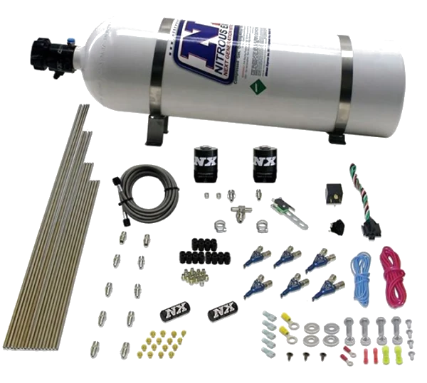 Zestaw Nitro Nitrous Express NX 80006EFI-15 6-Cyl bezpośredni EFI benzyna (150-375 KM)
