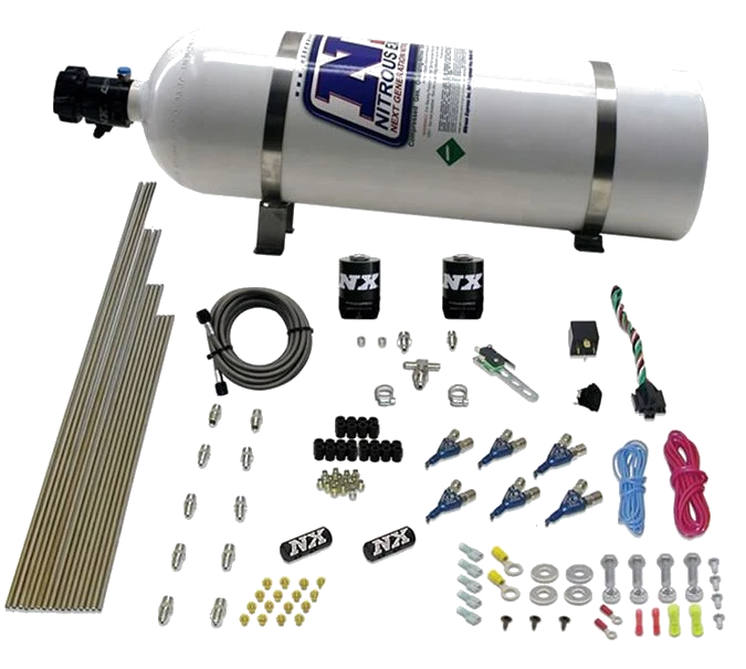 Zestaw Nitro Nitrous Express NX 80006EFI-15 6-Cyl bezpośredni EFI benzyna (150-375 KM)