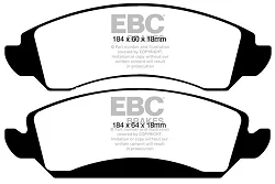 DP1830 Klocki hamulcowe ULTIMAX2 EBC Brakes Cadillac Escalade Escalade ESV Chevrolet Avalanche Tahoe 2WD Tahoe 4WD GMC Yukon/Yukon Denali Yukon/Yukon Denali 1500