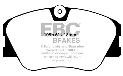 DP2577 Klocki hamulcowe GREENSTUFF EBC Brakes Mercedes-Benz 190 W201 W124 200 W124 200 CE W124 200 D W124 200 E W124 200 T W124 200 TD W124 200 TE W124 220 CE W124 220 E W124 220 TE W124 230