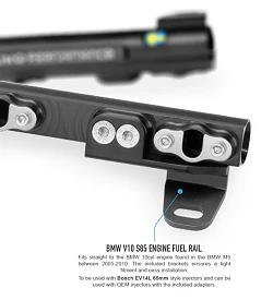 Nuke Performance Fuel Rail for BMW 10 Cyl S85