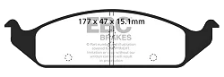 DP1251 Klocki hamulcowe ULTIMAX2 EBC Brakes Chrysler USA Sebring Convertible
